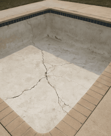 Fuite de piscine non traitée à Cannes