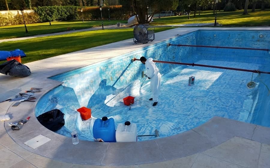 Colmatage d'urgence sur coque polyester